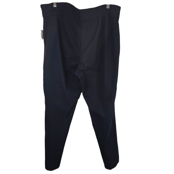 Dana Buchman Navy Blue Slims Shapes Tummy Control Business Pants XL NWT - Picture 2 of 7